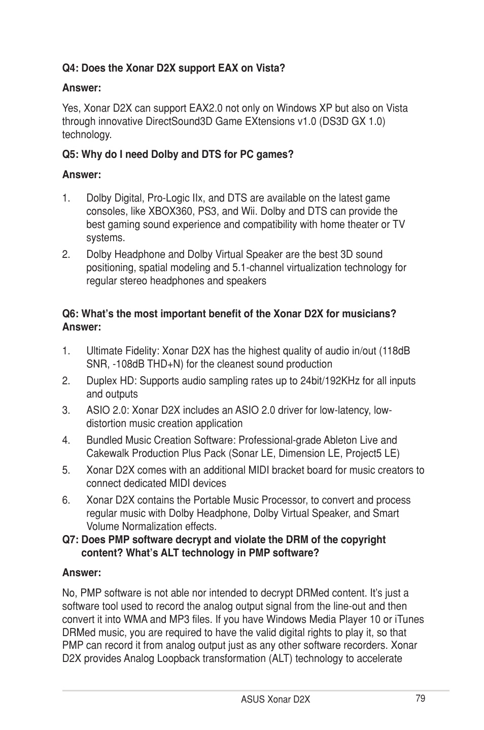 Asus D2X User Manual | Page 85 / 88