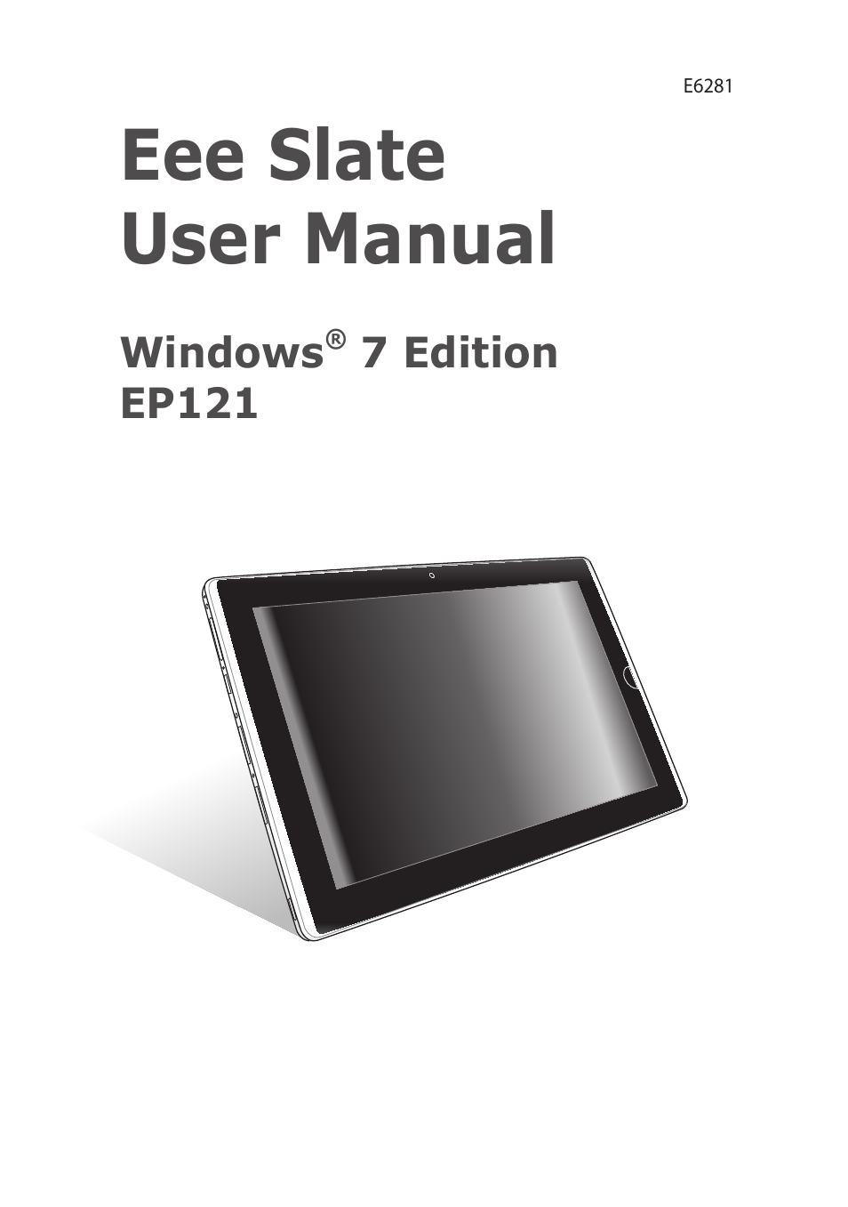 Asus EEE SLATE EP121 User Manual | 46 pages