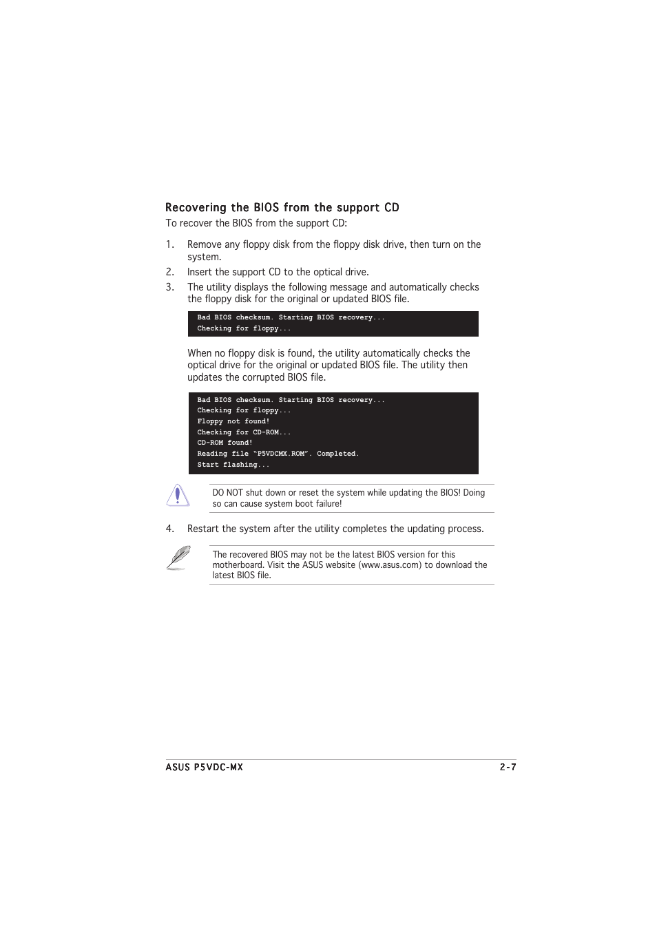 Asus Motherboard P5VDC-MX User Manual | Page 53 / 94