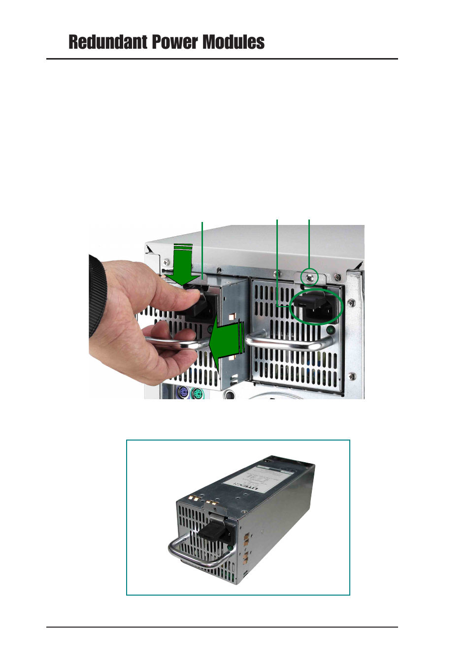 Redundant power modules | Asus AP1700 User Manual | Page 50 / 58