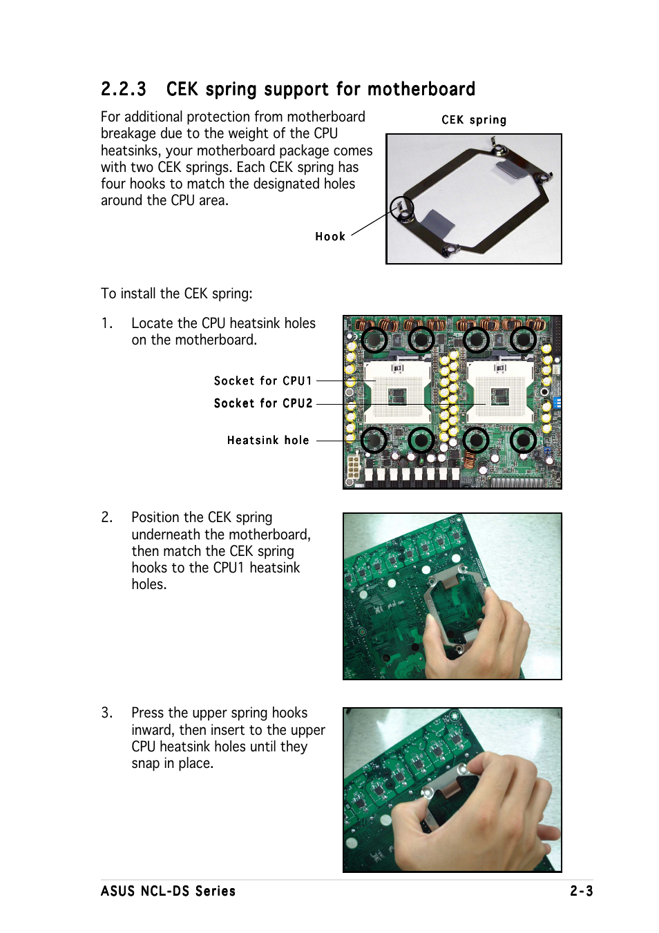 Asus Motherboard NCL-DS User Manual | Page 23 / 108