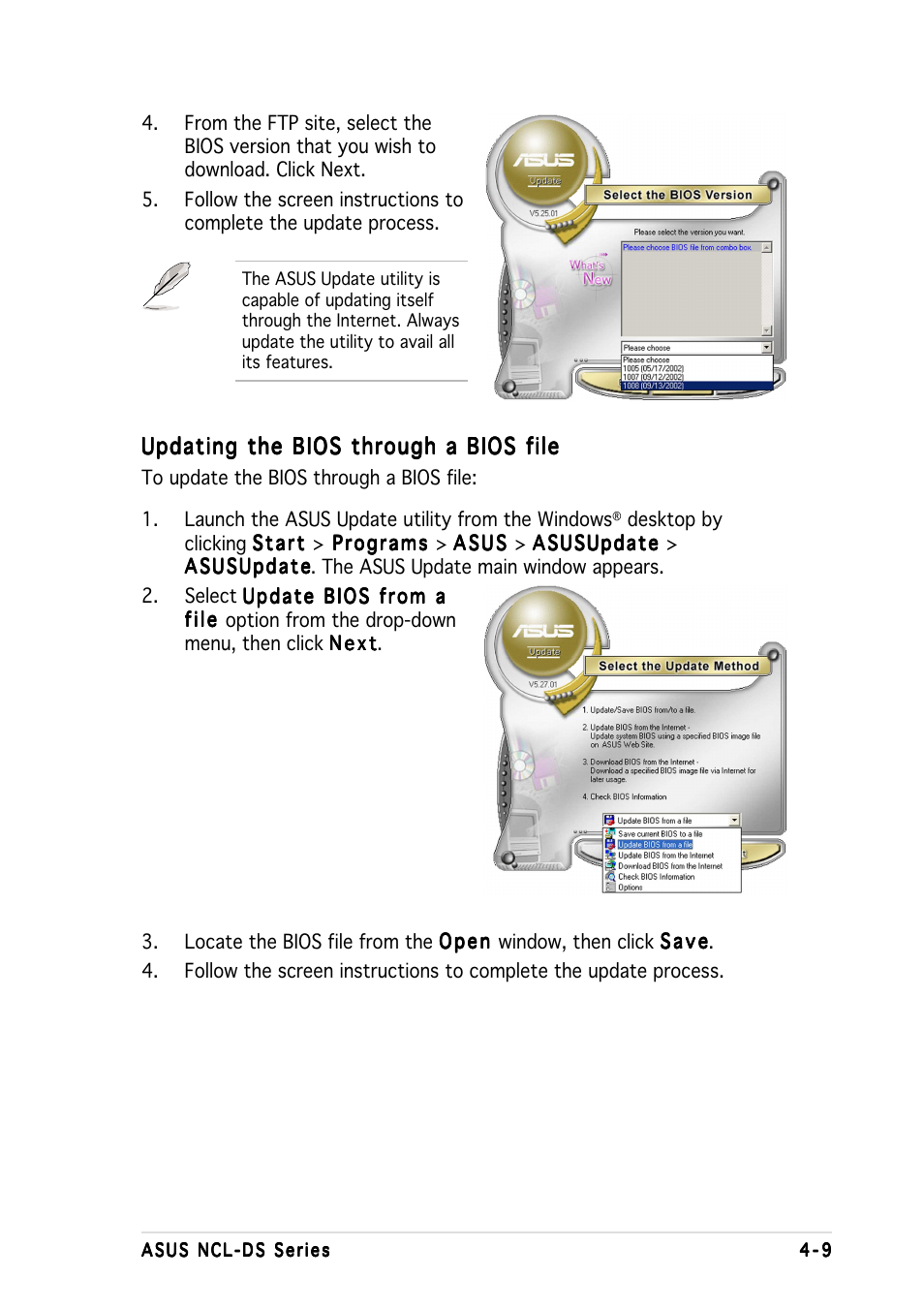 Asus Motherboard NCL-DS User Manual | Page 71 / 108