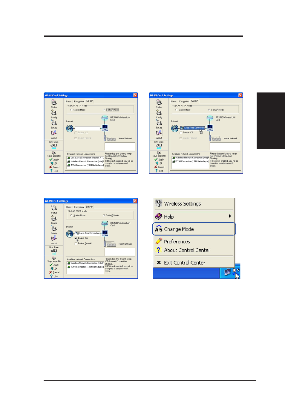 Soft ap (windows xp only), Chapter 2 - installation | Asus WL-167g User Manual | Page 17 / 44