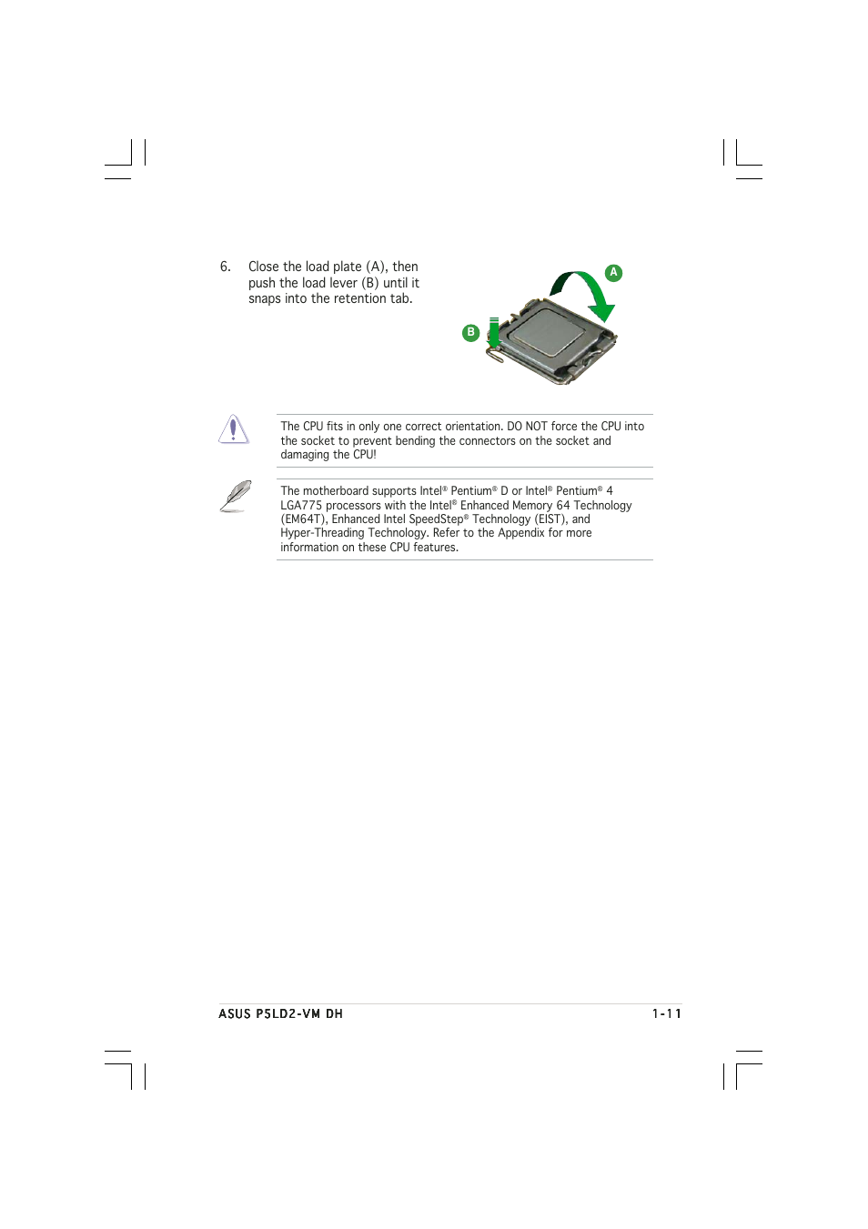 Asus Motherboard P5LD2-VM DH User Manual | Page 23 / 98