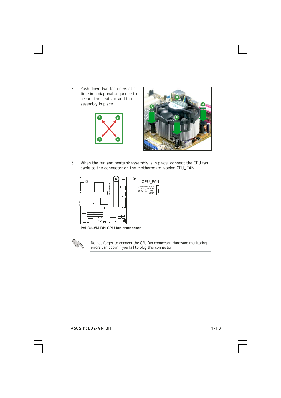 Asus Motherboard P5LD2-VM DH User Manual | Page 25 / 98