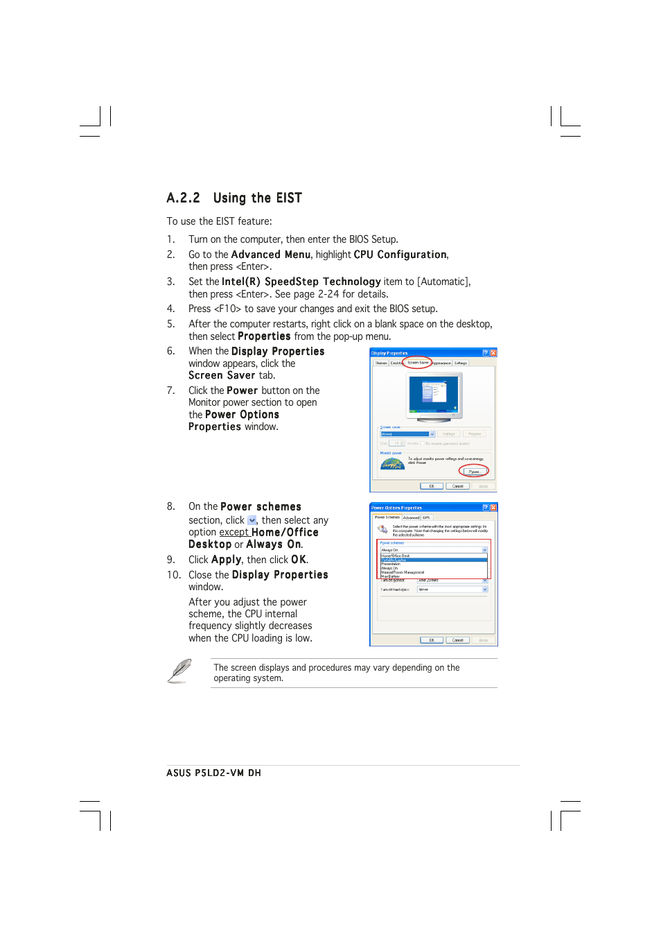 Asus Motherboard P5LD2-VM DH User Manual | Page 97 / 98