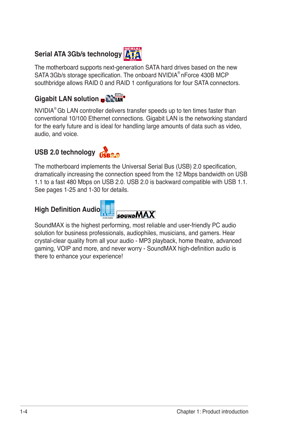 Asus M2NBP-VM CSM User Manual | Page 14 / 96