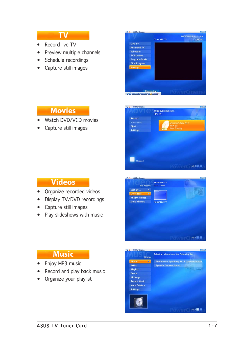 Asus My Cinema P7131D User Manual | Page 7 / 10