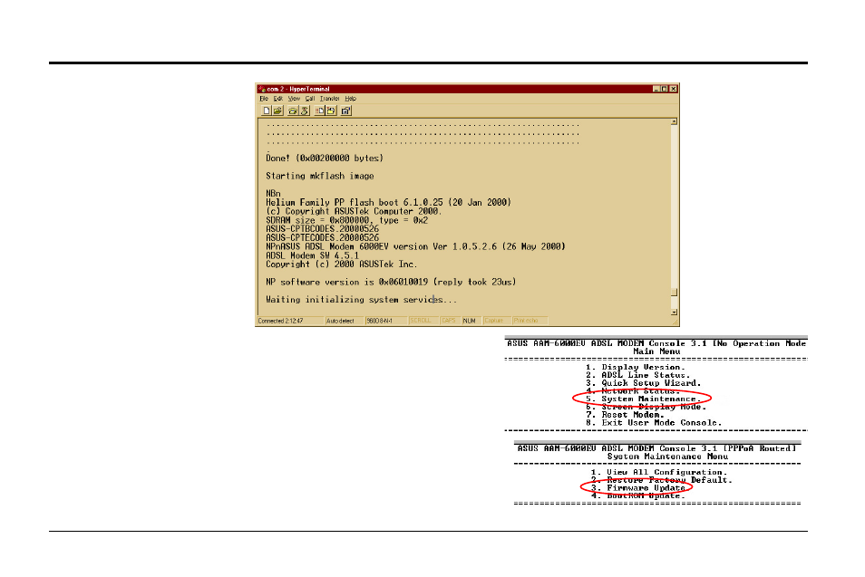 Software upgrade, 1 system update procedure (cont’) | Asus AAM6000EV User Manual | Page 25 / 32