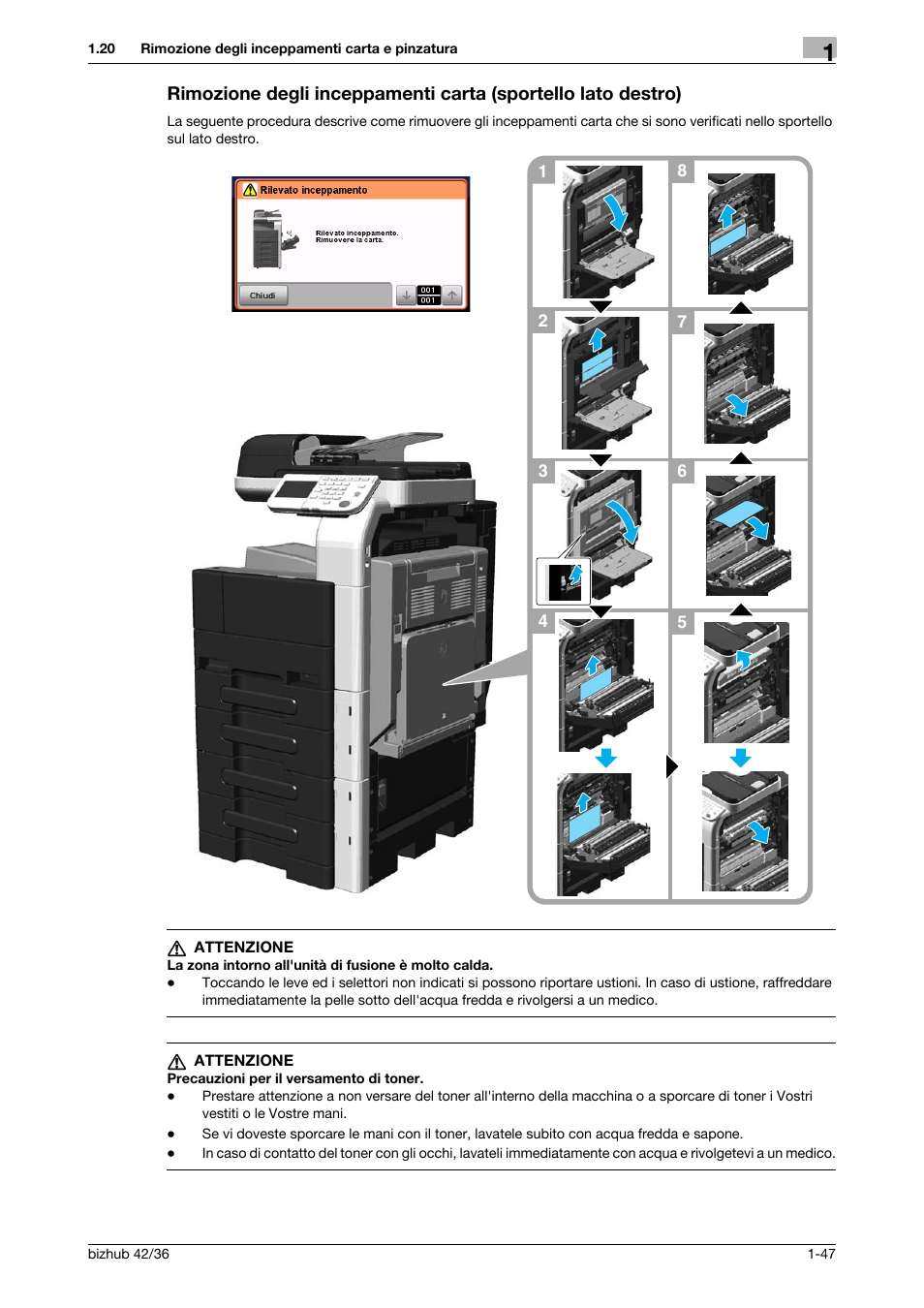Konica Minolta bizhub 36 User Manual | Page 53 / 186
