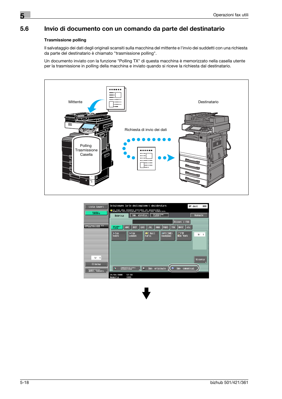 Trasmissione polling | Konica Minolta bizhub 421 User Manual | Page 180 / 264