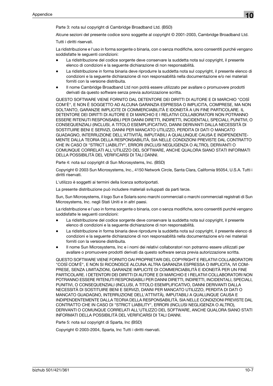 Konica Minolta bizhub 421 User Manual | Page 257 / 264