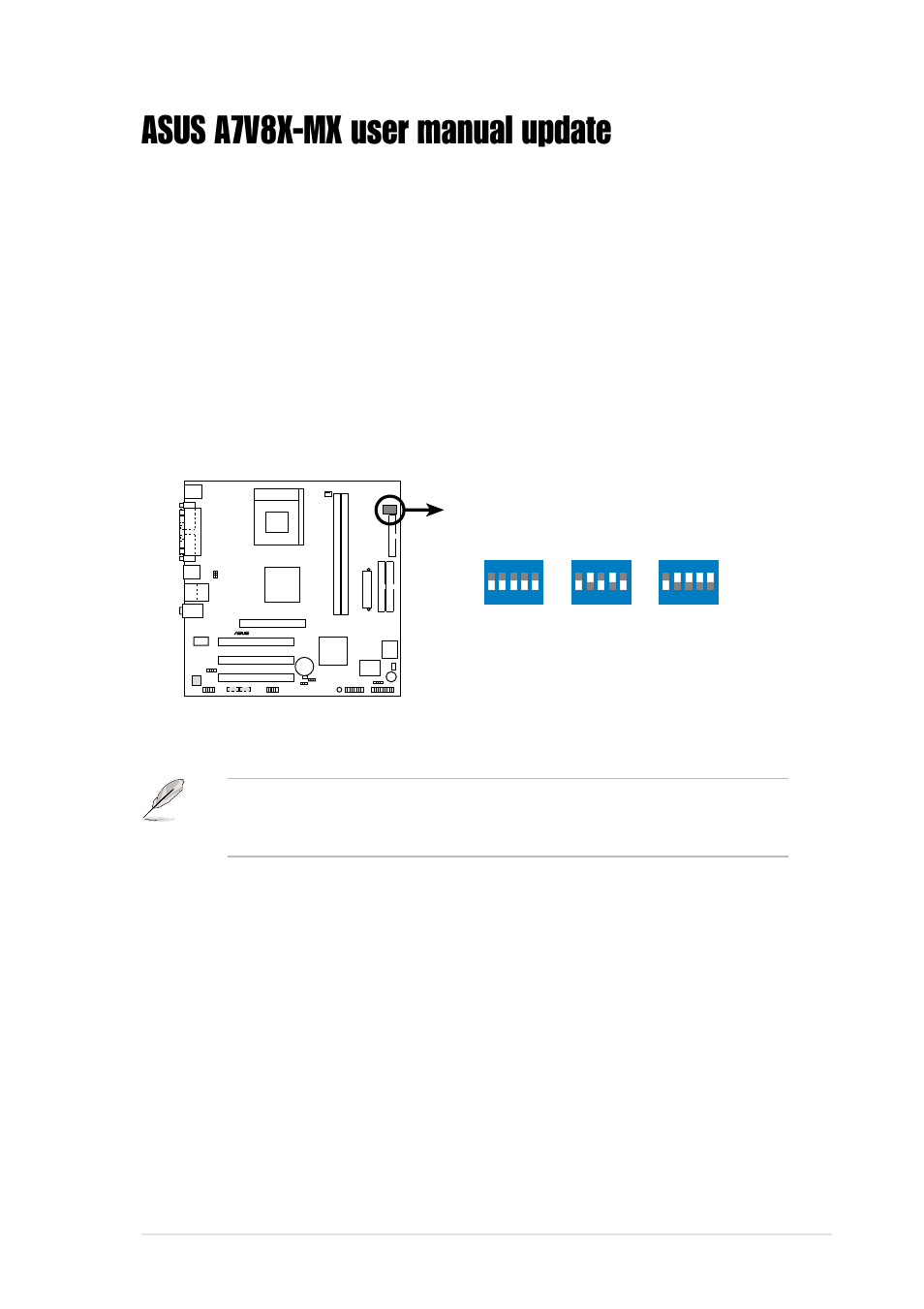 Asus A7V8X-MX User Manual | 1 page