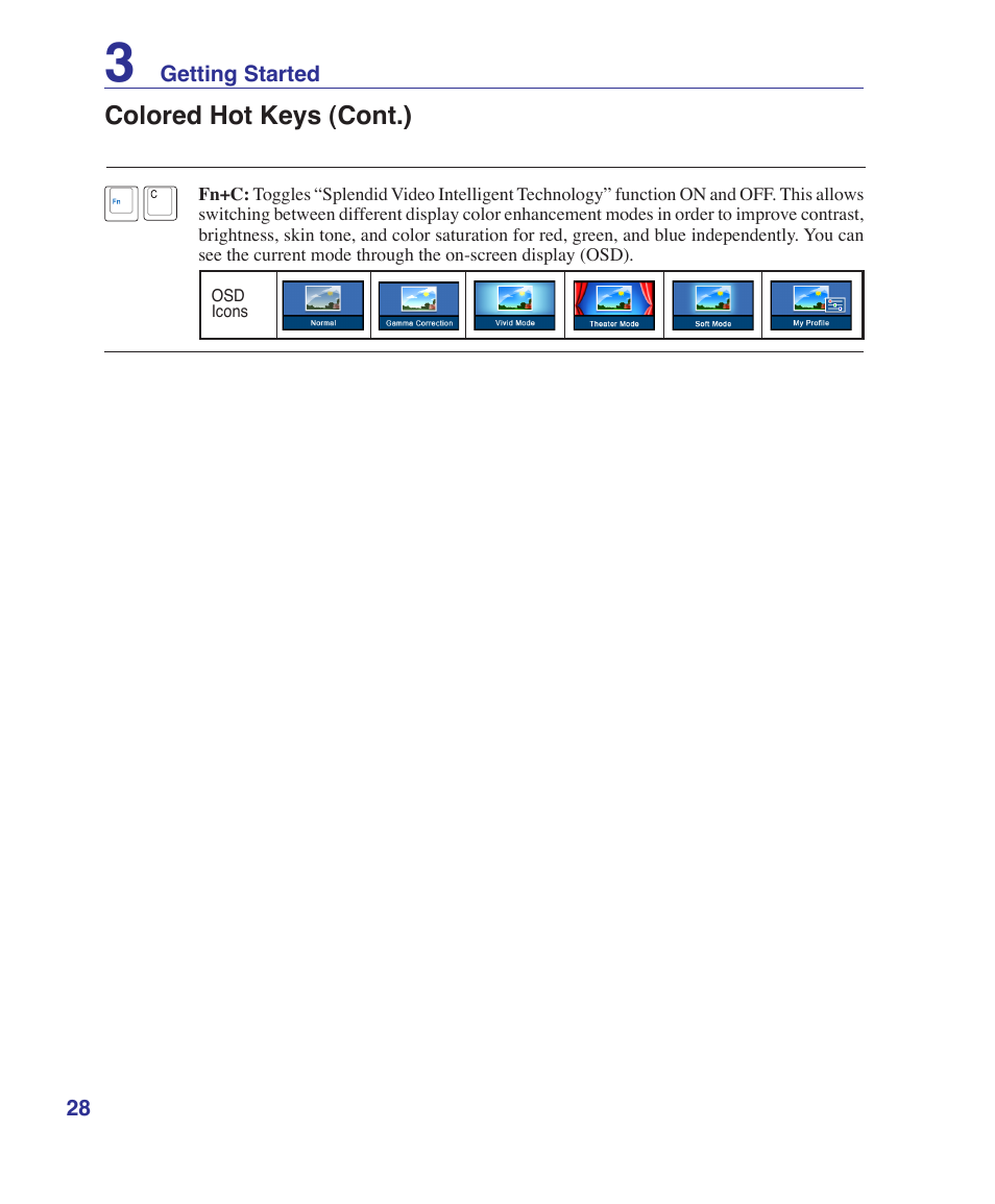 Asus E2808 User Manual | Page 28 / 71