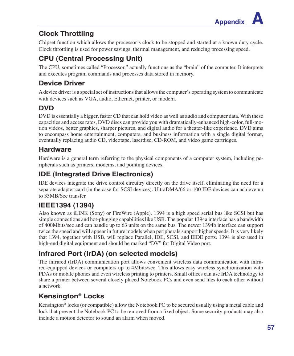 Asus E2808 User Manual | Page 57 / 71