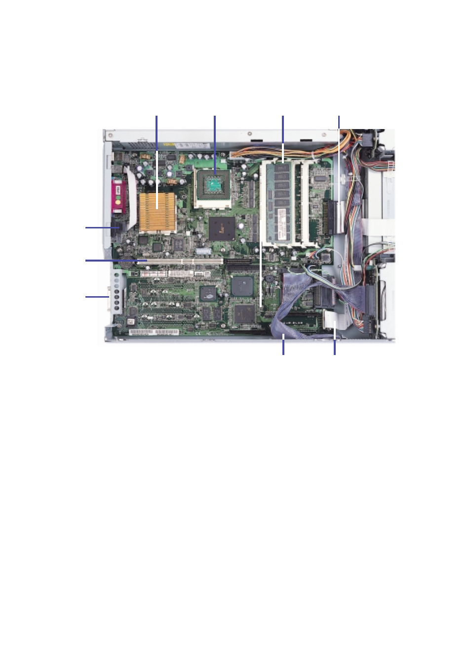 Internal components | Asus AP2400R User Manual | Page 24 / 40