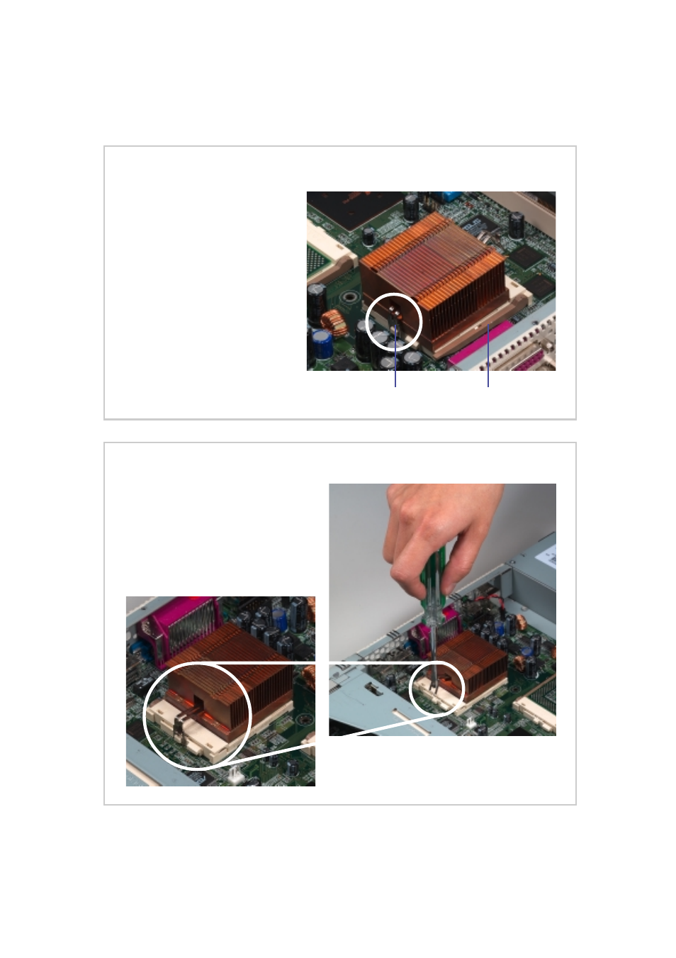 Cpu heatsink | Asus AP2400R User Manual | Page 27 / 40