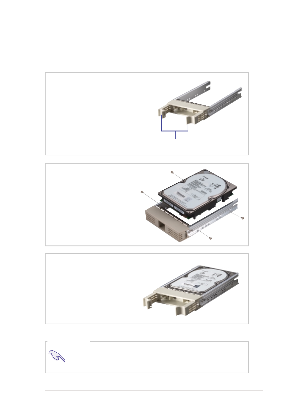 Scsi hard disk drives | Asus AP2400R User Manual | Page 35 / 40