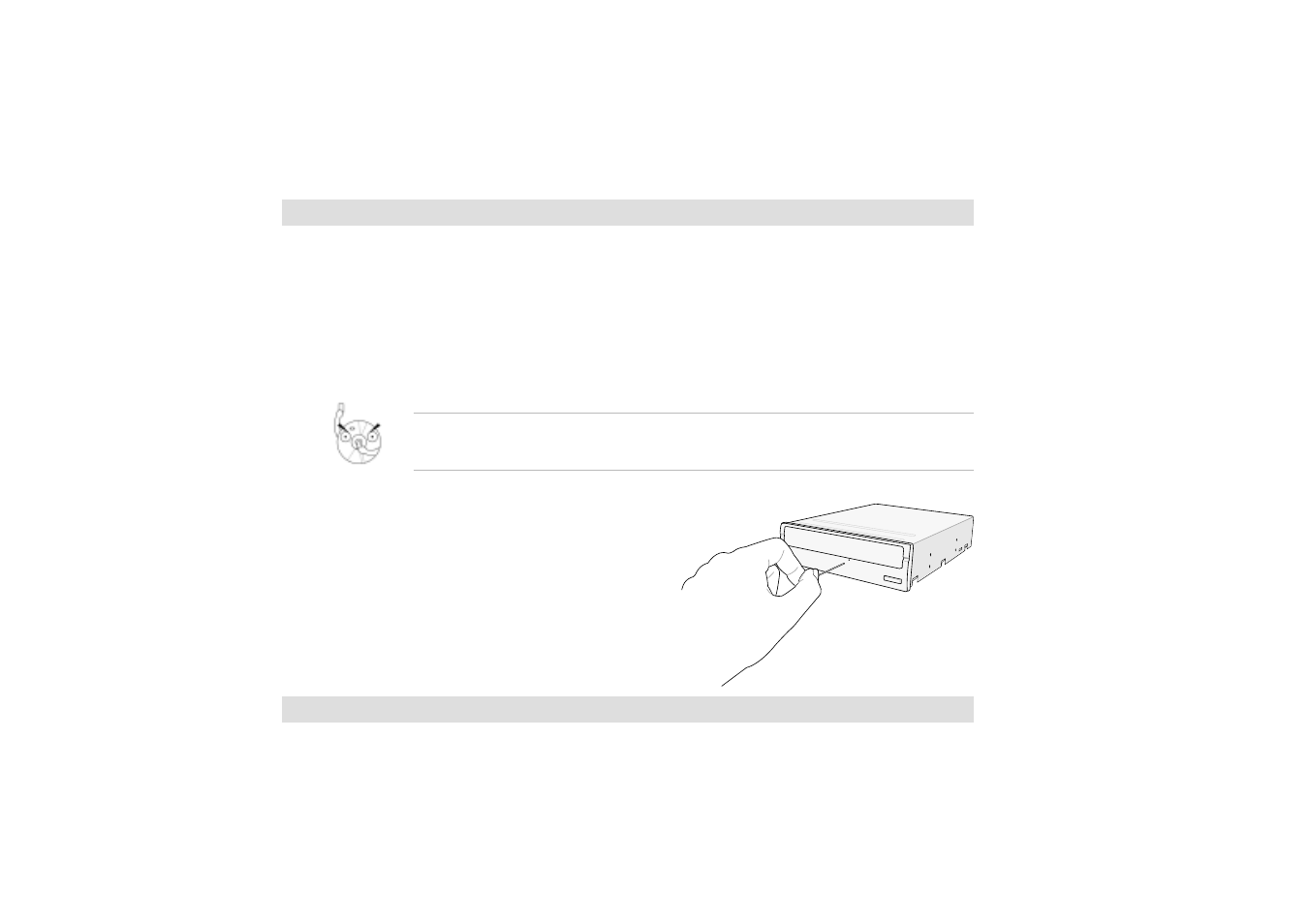 Using the emergency eject pinhole | Asus CRW-5232AS User Manual | Page 36 / 40