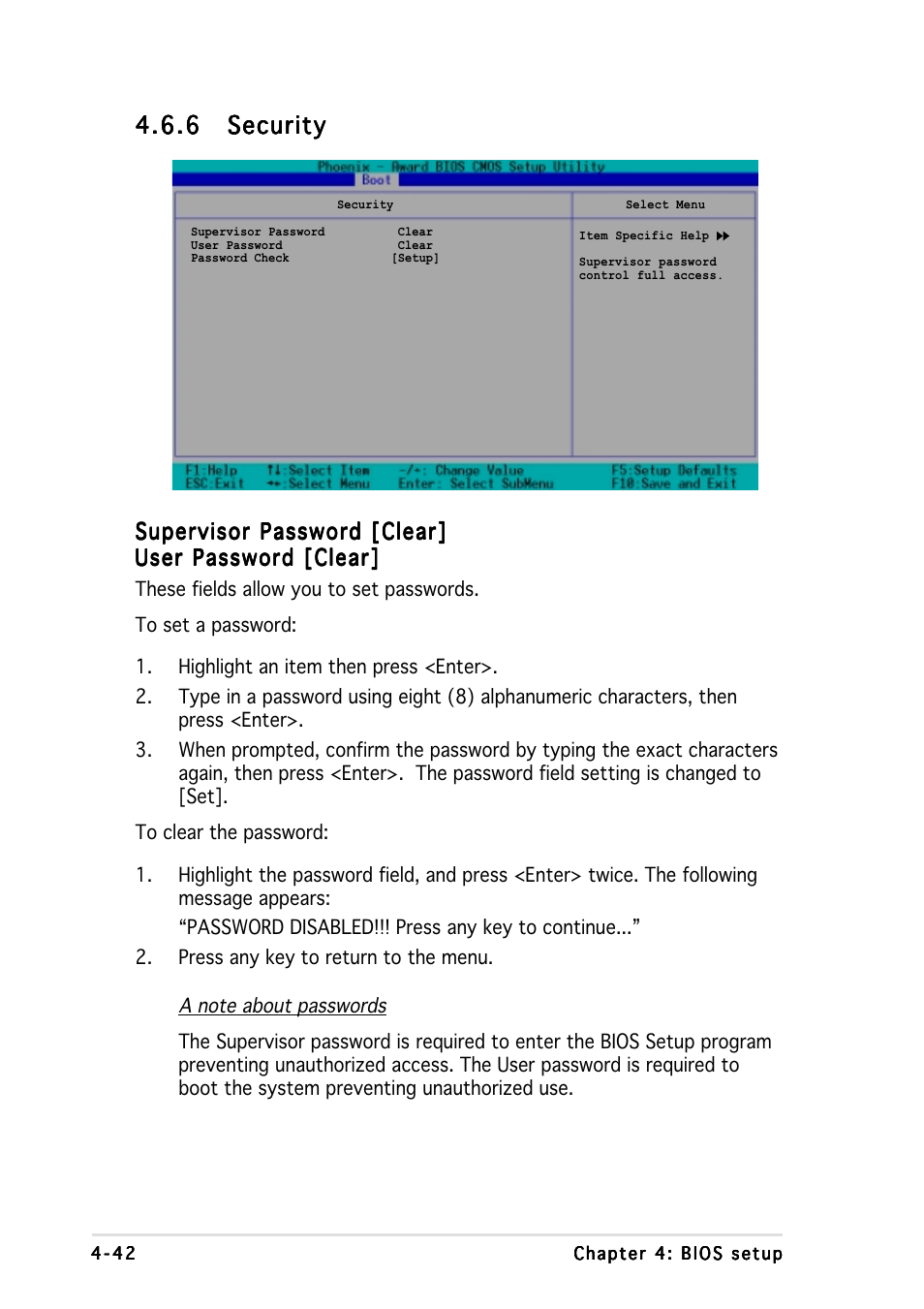 6 security security security security security | Asus NCCH-DR User Manual | Page 104 / 110