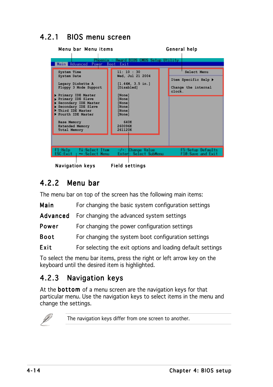 2 menu bar menu bar menu bar menu bar menu bar | Asus NCCH-DR User Manual | Page 76 / 110