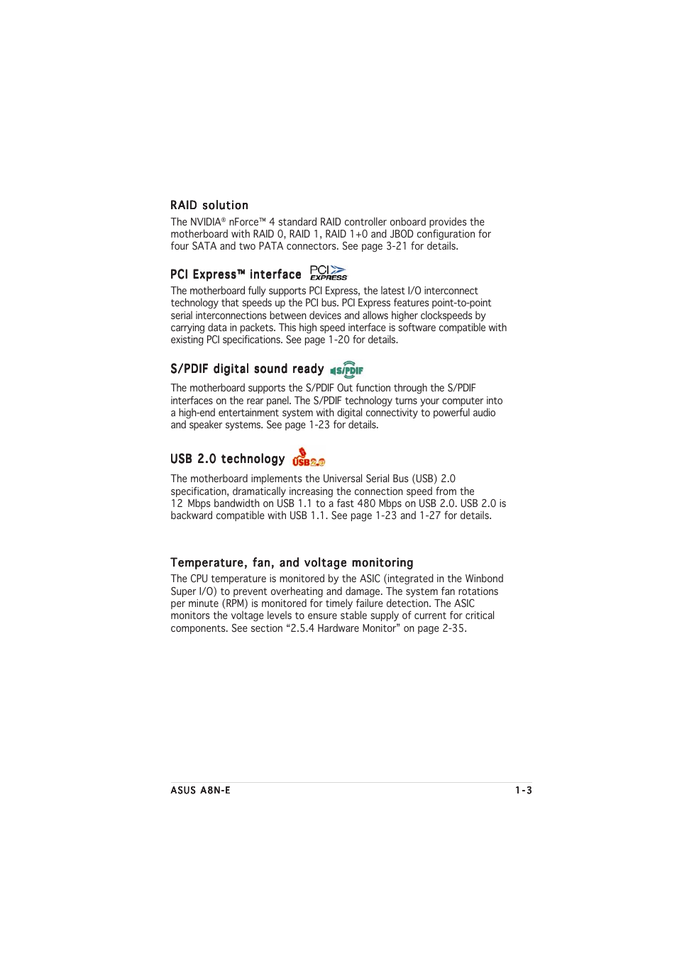 Asus A8N-E User Manual | Page 15 / 76