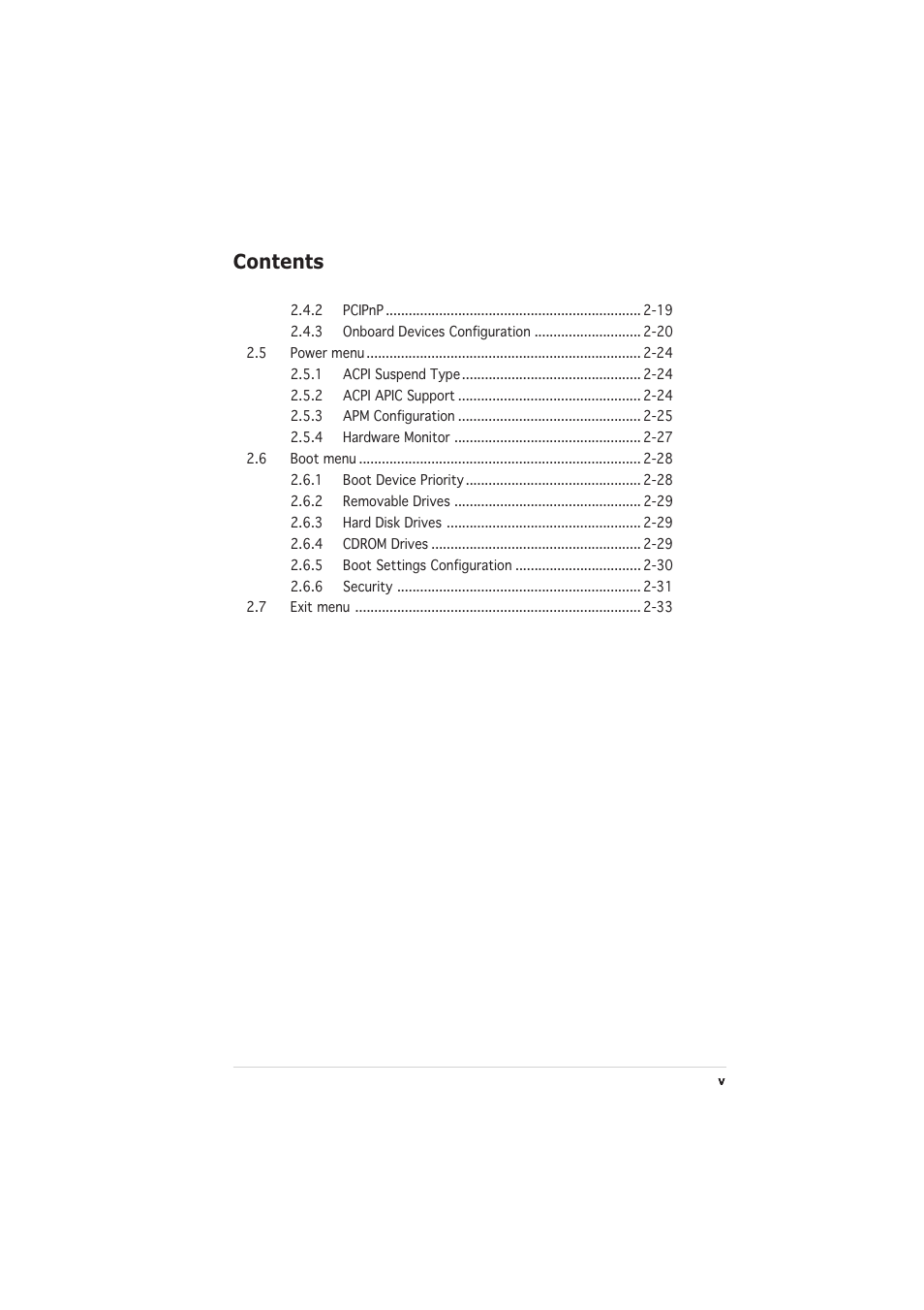 Asus A8N-E User Manual | Page 5 / 76