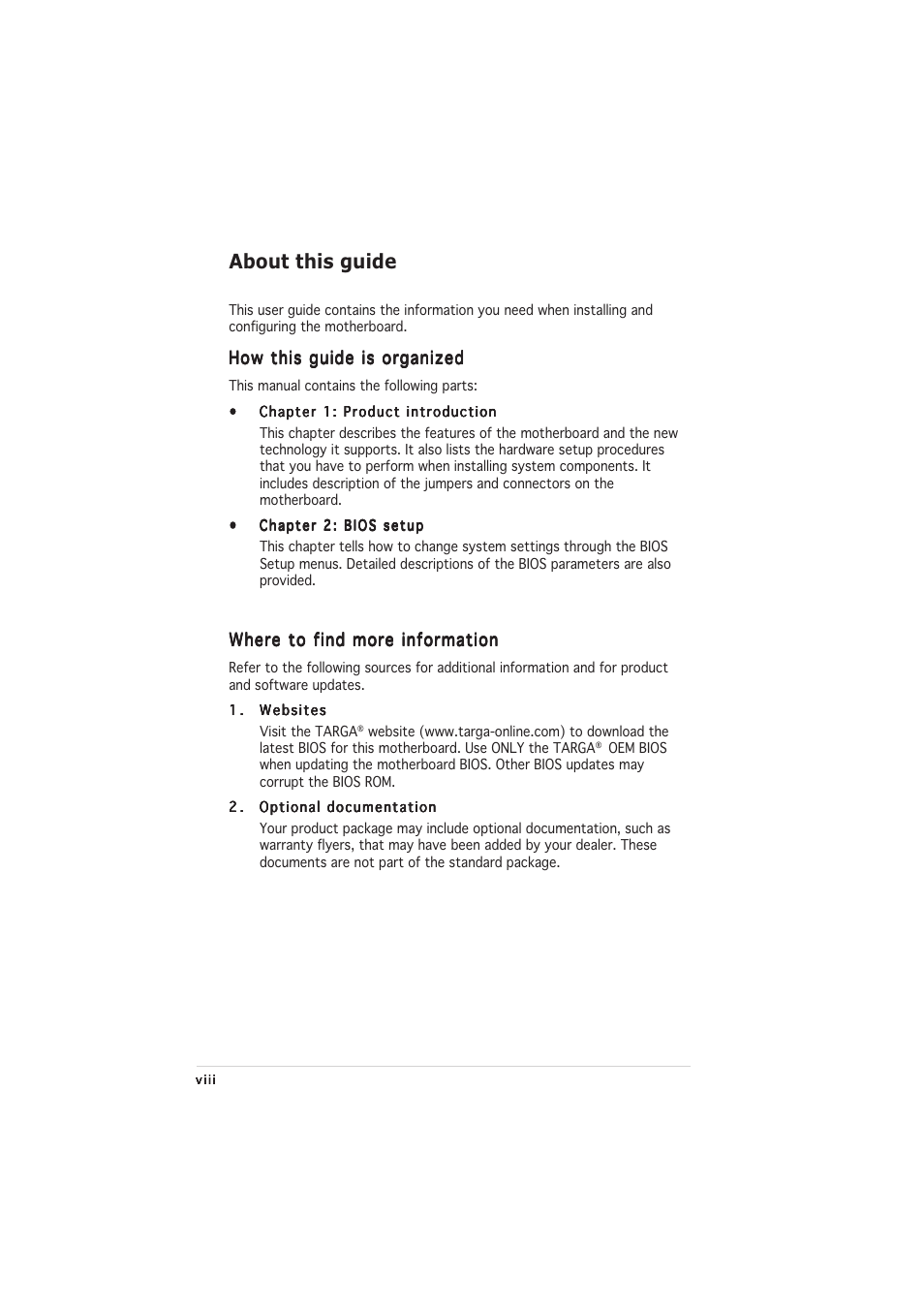 About this guide | Asus A8N-E User Manual | Page 8 / 76