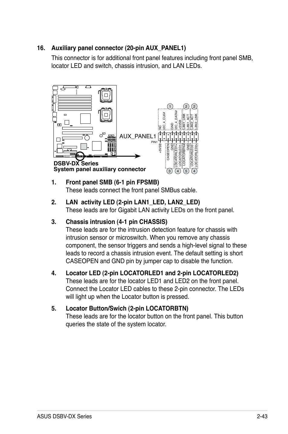 Asus dsbv-dx series 2-43 | Asus DSBV-DX/C User Manual | Page 65 / 206