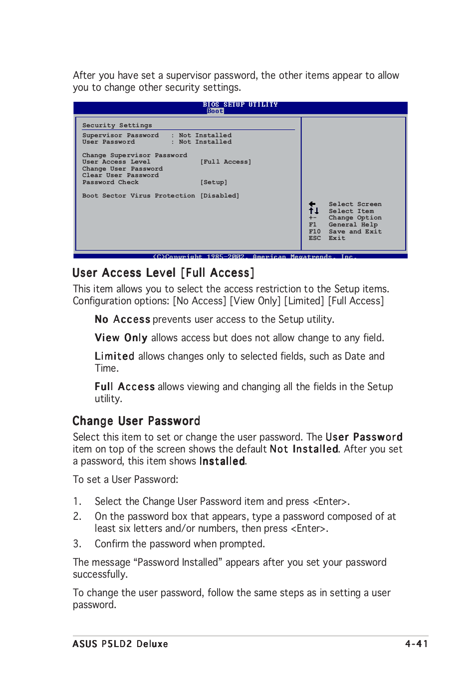 Asus DELUXE P5LD2 User Manual | Page 105 / 156