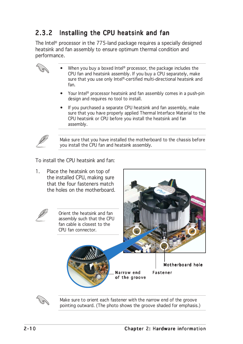 Asus DELUXE P5LD2 User Manual | Page 34 / 156