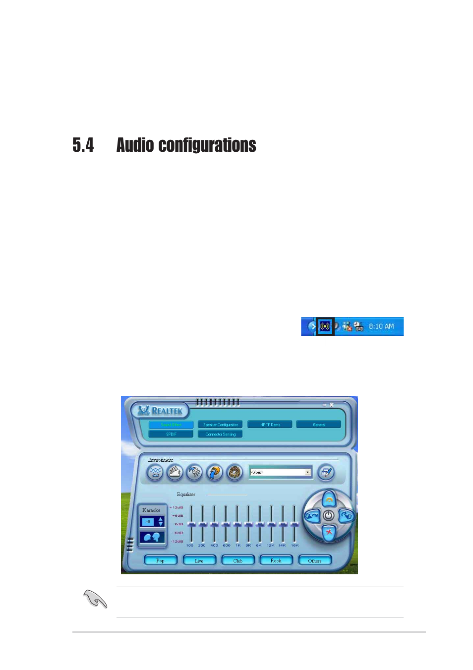 4 audio configurations | Asus MOTHERBOARD K8N-E User Manual | Page 115 / 128