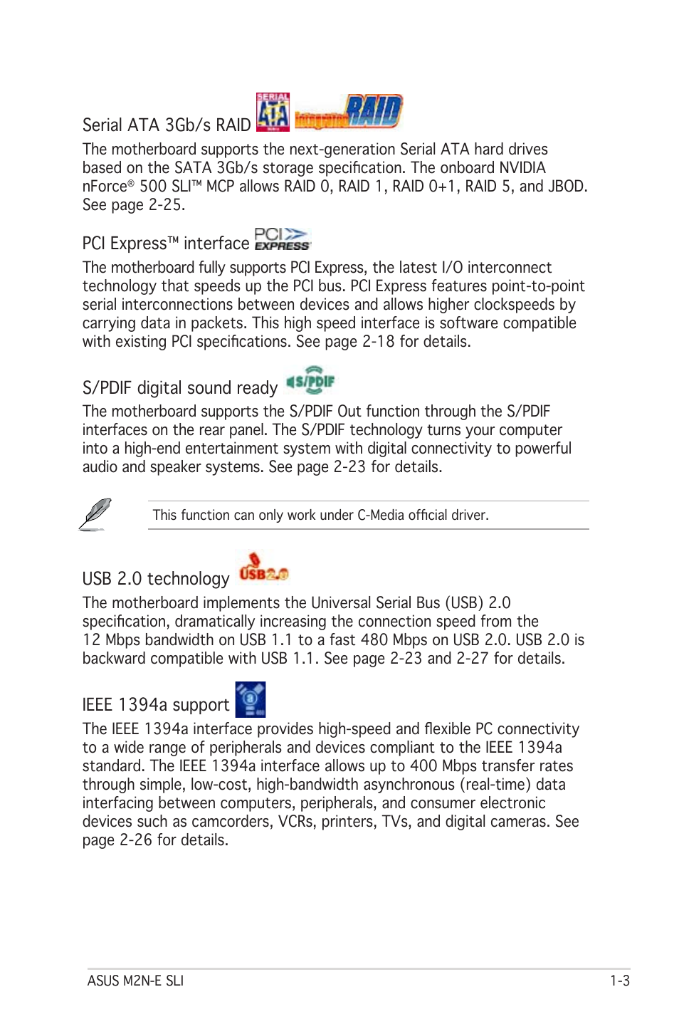 Asus M2N-E SLI User Manual | Page 17 / 140