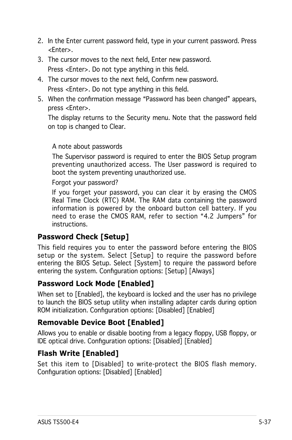 Asus Pedestal/5U Rackmount Server TS500-E4 Server User Manual | Page 131 / 202