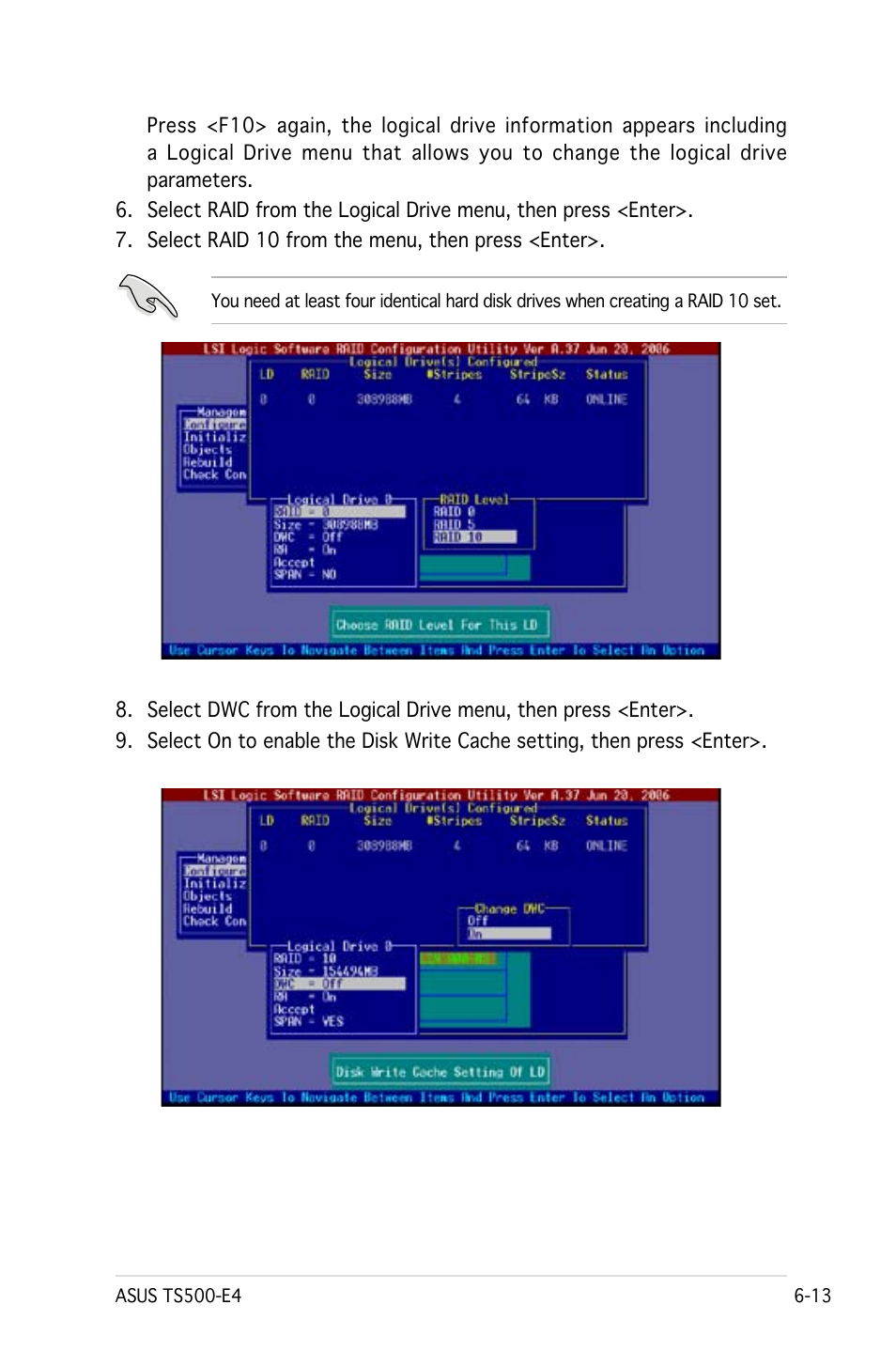 Asus Pedestal/5U Rackmount Server TS500-E4 Server User Manual | Page 149 / 202