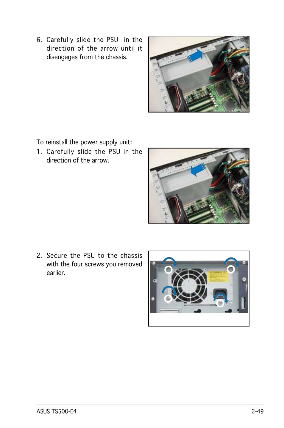 Asus Pedestal/5U Rackmount Server TS500-E4 Server User Manual | Page 71 / 202