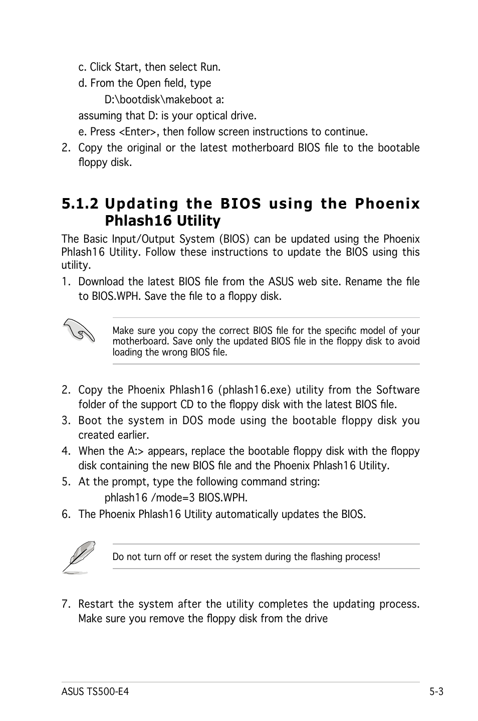 Asus Pedestal/5U Rackmount Server TS500-E4 Server User Manual | Page 97 / 202