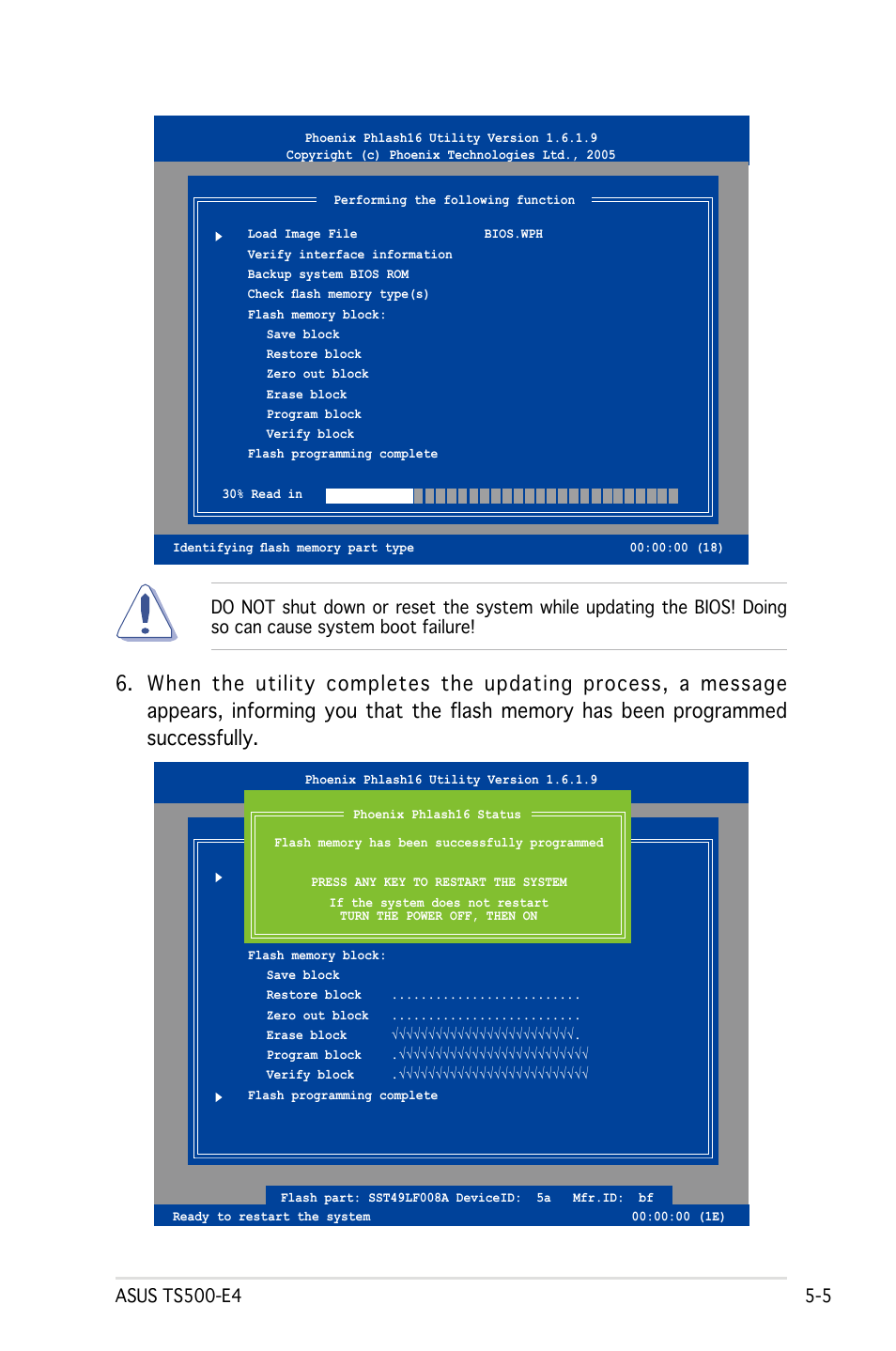 Asus Pedestal/5U Rackmount Server TS500-E4 Server User Manual | Page 99 / 202