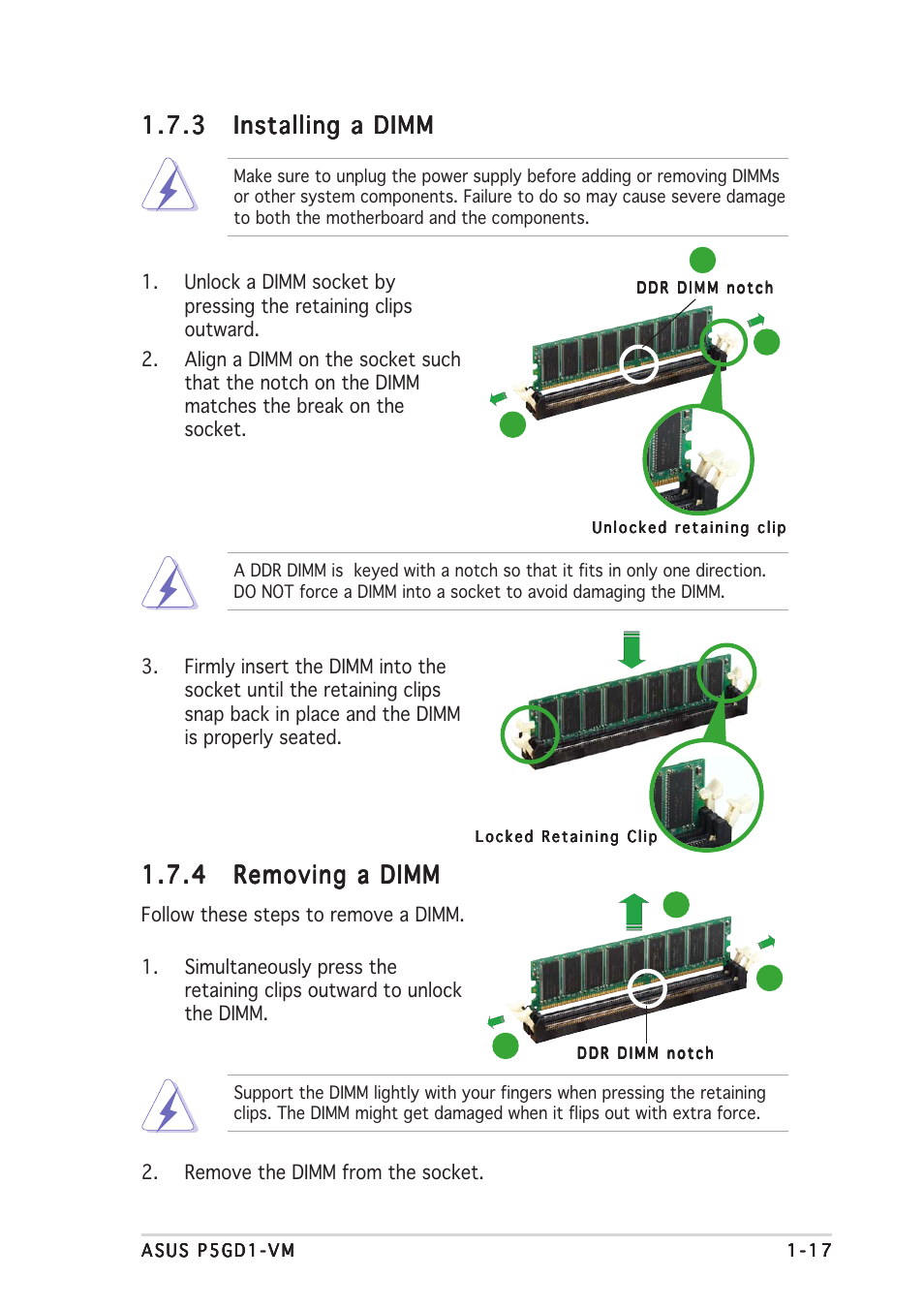 Asus P5GD1-VM User Manual | Page 27 / 92