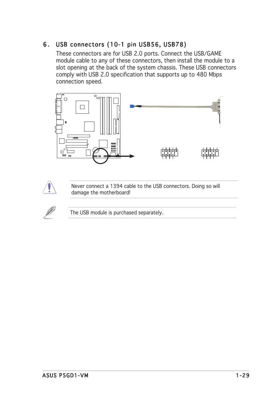 Asus P5GD1-VM User Manual | Page 39 / 92