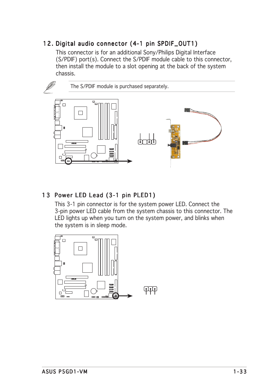 Asus P5GD1-VM User Manual | Page 43 / 92