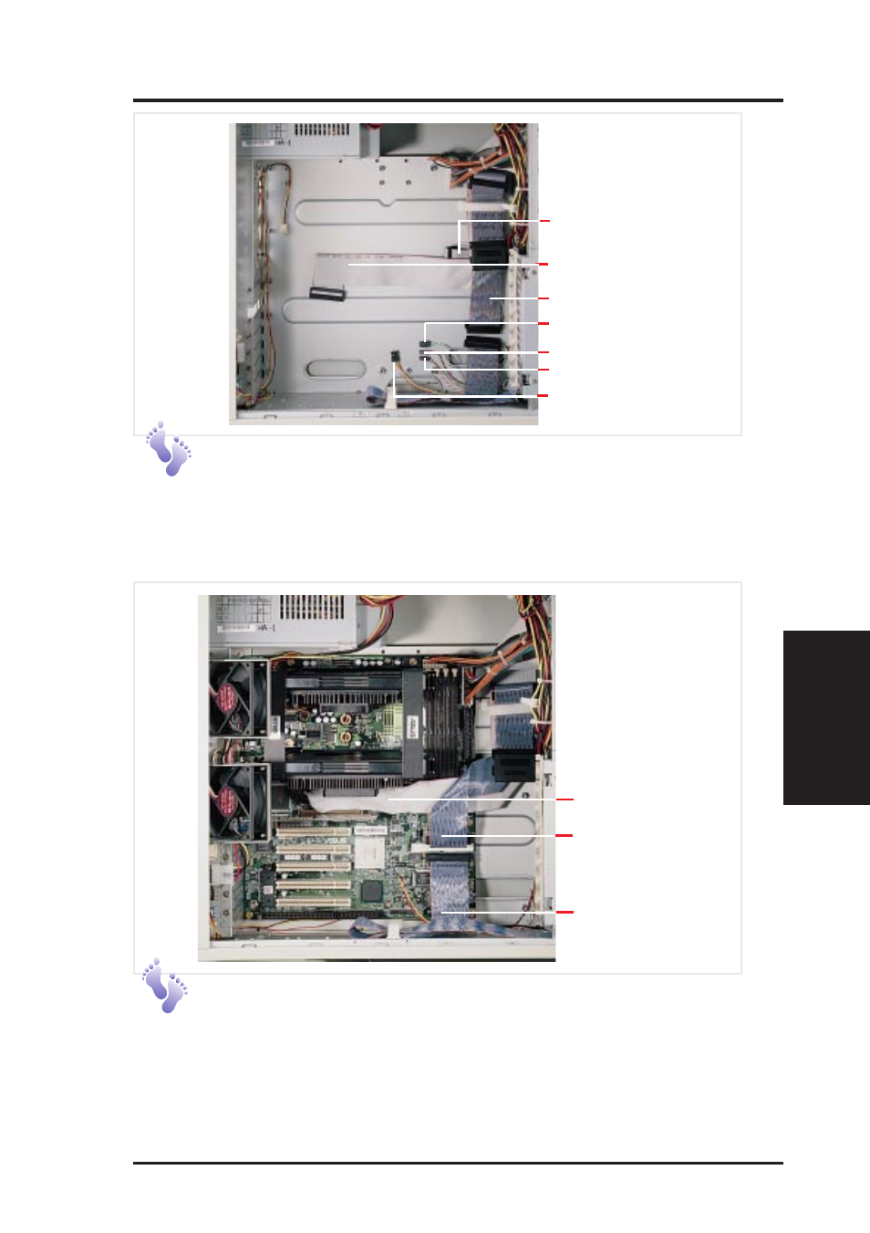 Iv. hardware setup, Device cables, Cable connections | Asus AP3000 User Manual | Page 21 / 42