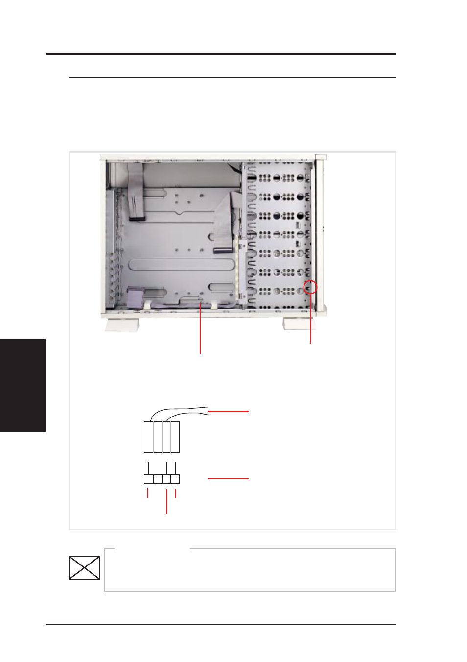 Iv. hardware setup, 5. chassis intrusion switch | Asus AP3000 User Manual | Page 24 / 42