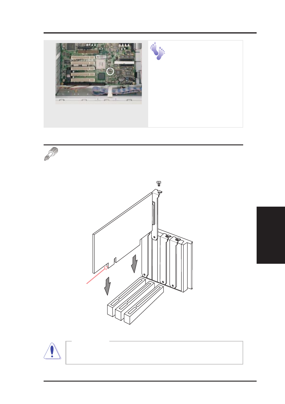 Iv. hardware setup, 6. expansion cards | Asus AP3000 User Manual | Page 25 / 42