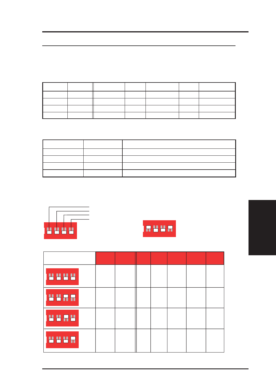 Iv. hardware setup, 12. scsi id setting, Scsi id dip switches | Asus AP3000 User Manual | Page 33 / 42