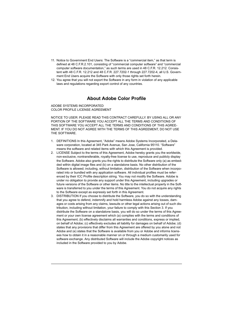 About adobe color profile | Konica Minolta magicolor 7450II User Manual | Page 4 / 350