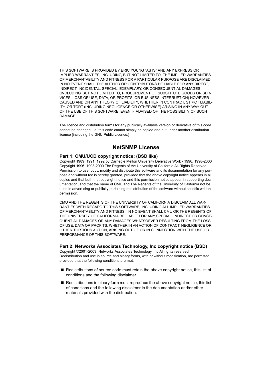 Netsnmp license | Konica Minolta magicolor 7450II User Manual | Page 9 / 350