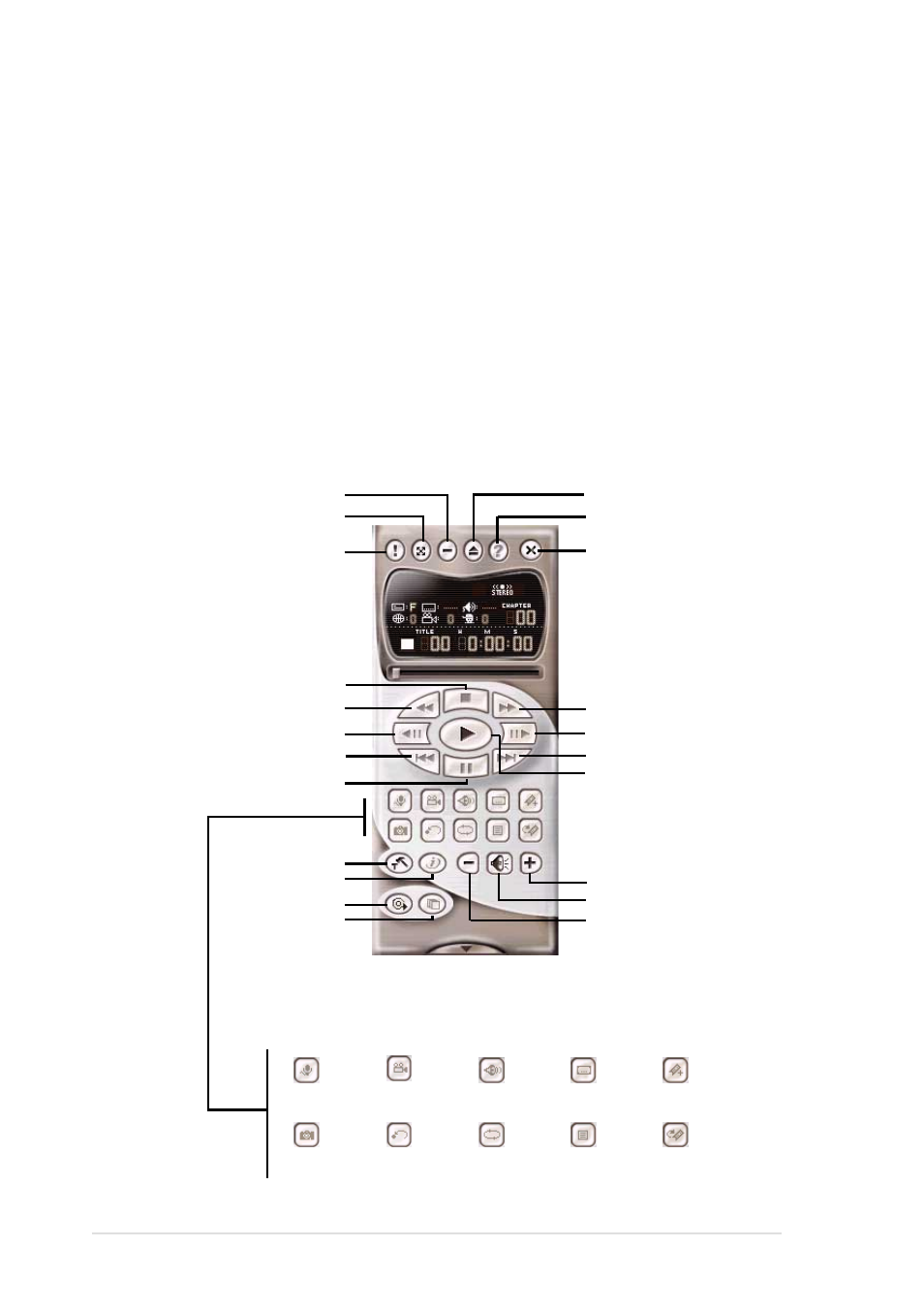 8 cyberlink powerplayer se, 1 starting cyberlink powerplayer se, 2 cyberlink powerplayer control panel | 94 chapter 5: software reference | Asus P4T533-C User Manual | Page 114 / 128