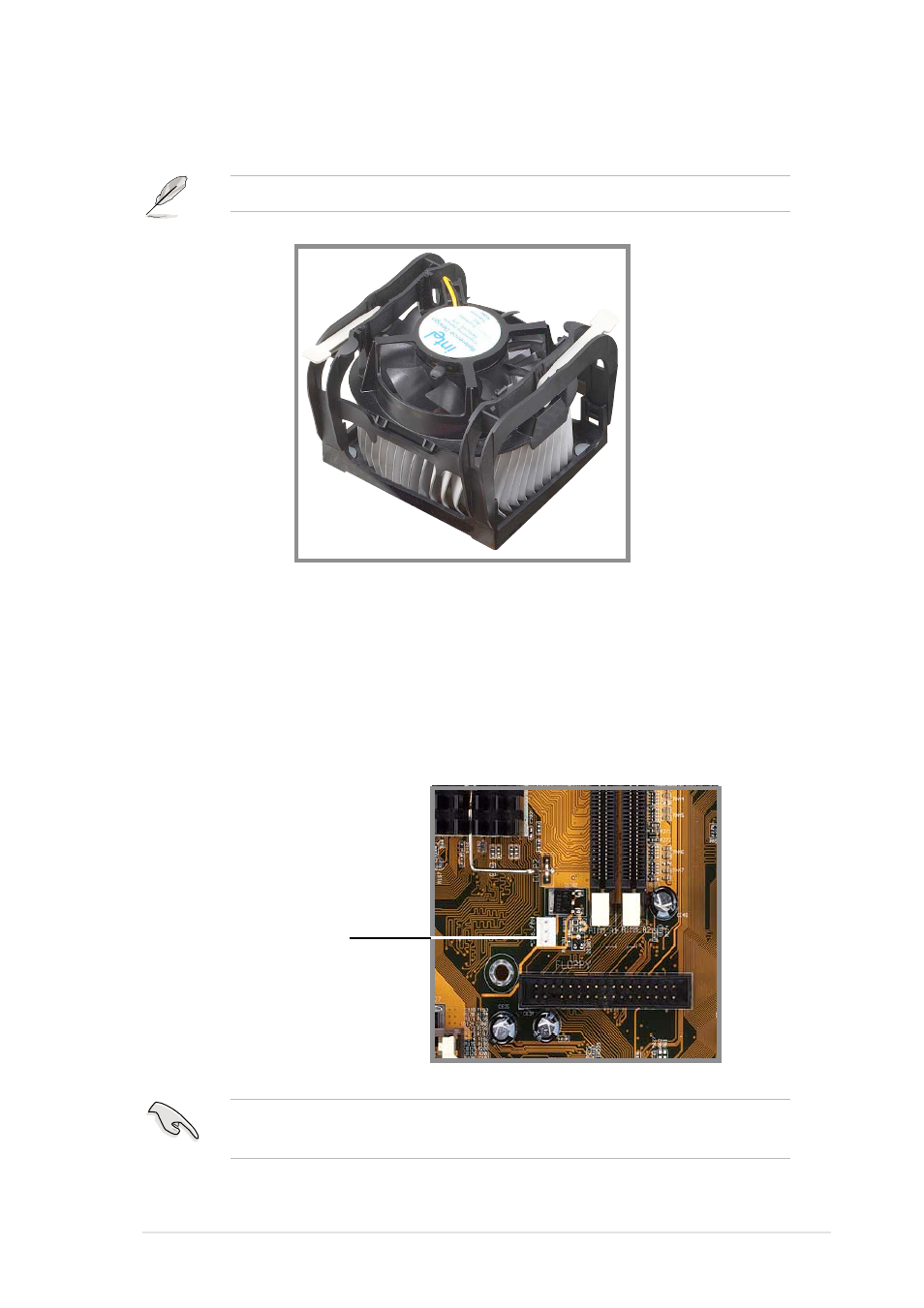 4 connecting the cpu fan cable | Asus P4T533-C User Manual | Page 29 / 128