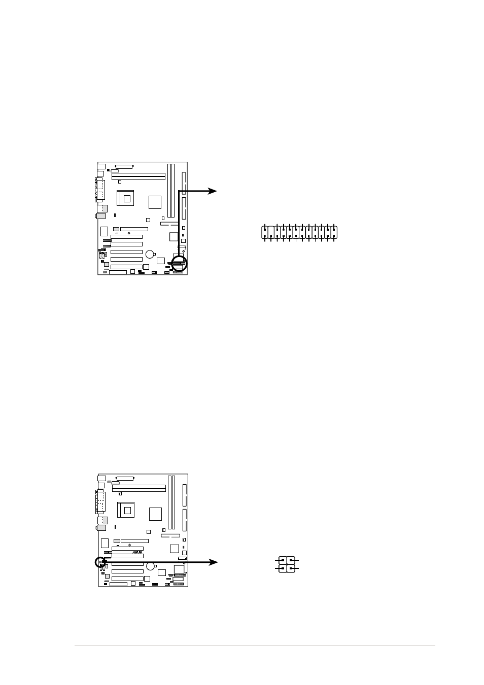 P4t533-c ipanel connector afpanel, P4t533-c internal line out connectors fp_lo_swl, Fp_lo_swr | Asus P4T533-C User Manual | Page 53 / 128